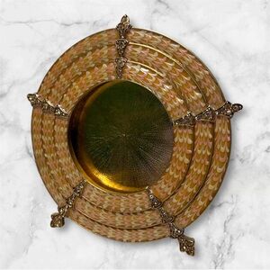 Beautiful Vintage Jay Strongwater Enamel Swarovski Crystal Photo Frame